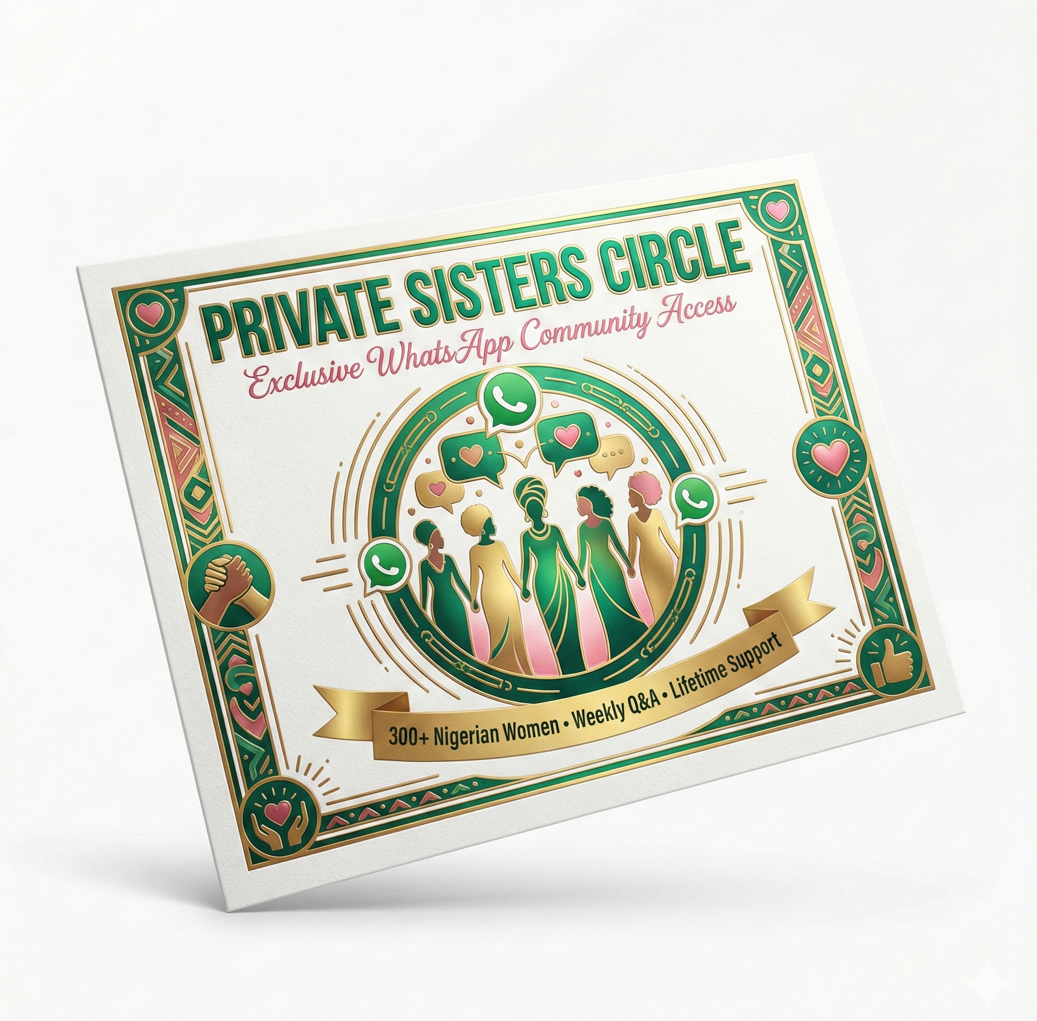 The Freshness Sisterhood WhatsApp Inner Circle